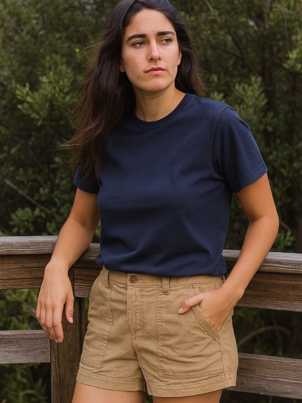Patagonia Women’s Stretch All-Wear Shorts 4” Mohave Khaki NWT